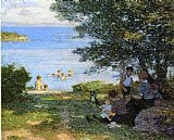 By the Water by Edward Henry Potthast